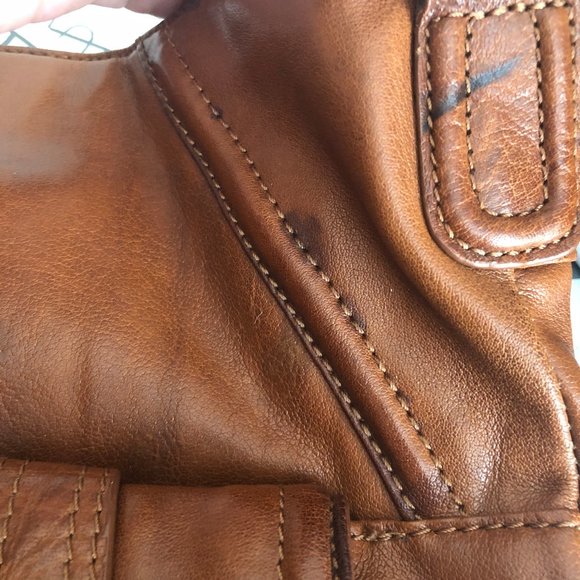 DONATED Brown Stone Mountain leather purse - Picture 14 of 15